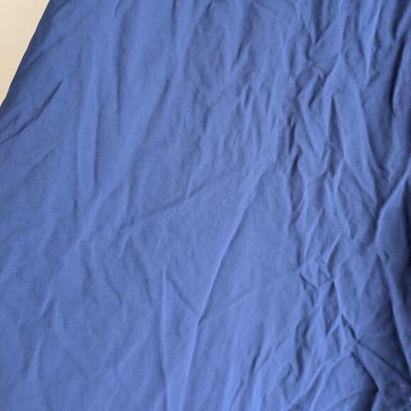 Everlane Women's Round Neck 3/4 Sleeve Top Blouse Back Zip Blue Size 8 - Picture 4 of 6